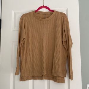 American Eagle XS waffle shirt